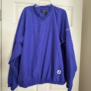 FootJoy Purple Windbreaker Jacket size L